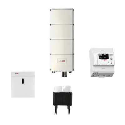 Knallerangebot SolarEdge Set: Home Battery 4,6 kWh, Wechselrichter SE10K-RWB48BFN4, 24 Power Optimierer S440