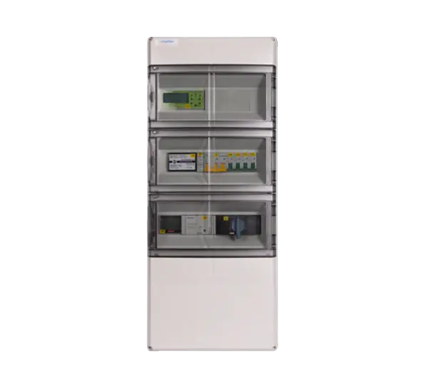 Bestpreis ENWITEC Netzumschaltbox NA003M6/QU/FRT Dreipolig 63A mit Fronius Smart Meter und NA-Schutz