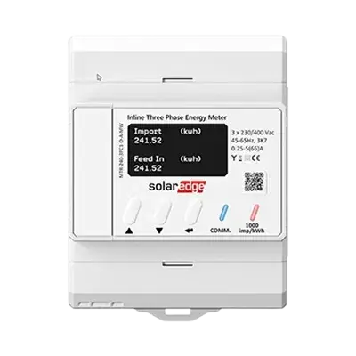 SolarEdge Energy Meter 10X Inline, 1% Genauigkeit, kabellose Kommunikation, bis 65A/Phase Zertifiziert