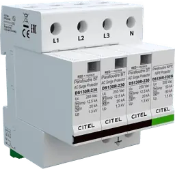 Preis Gesenkt Citel Überspannungsschutz Typ 1+2 571534 12,5 kA Blitzstrom, Varistoren, thermische Sicherung, austauschbare Module