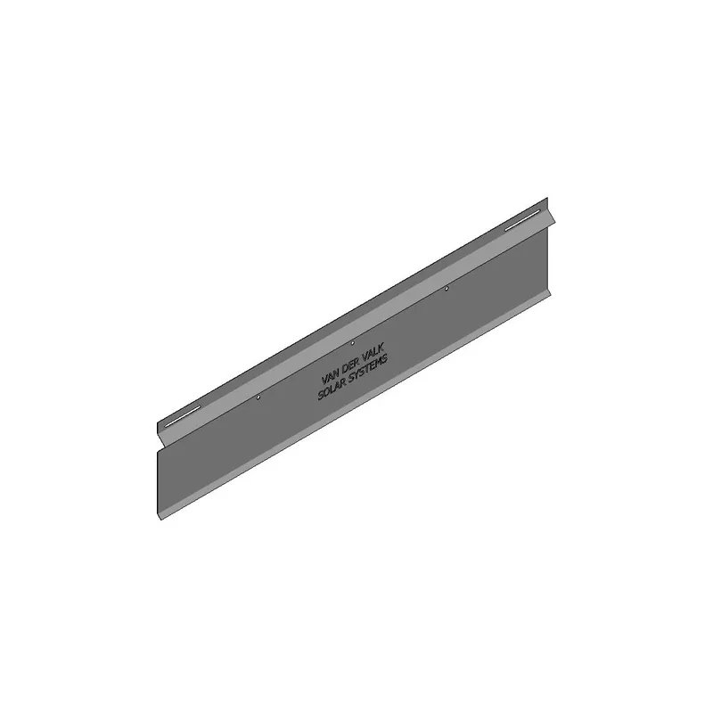 Neu Van der Valk Rückplatte ValkPro+ P10° 1360 mm (Modulbreite 1100-1300 mm), verzinkt