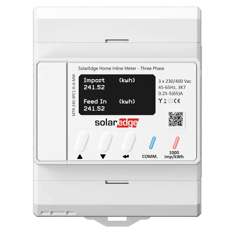 Jetzt Bestellen Marke Inline, Energiezähler mit Energienetz, 1-Phasen/3-Phasen 230/400V, 65A