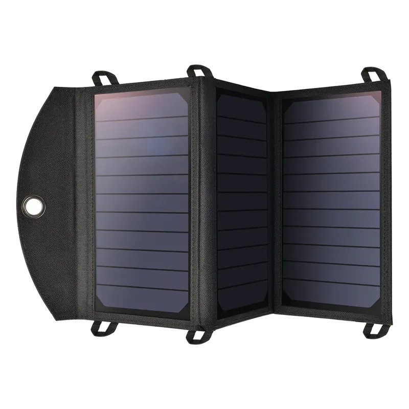Solarladegerät 19W, ETFE-Beschichtung, 2x USB Markenprodukt