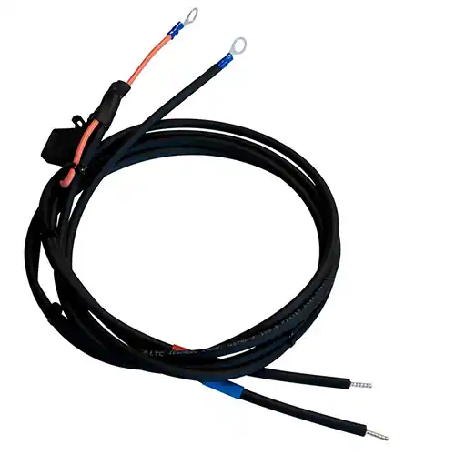 Batteriekabel 2 x 2,5 mm², 1,5 m, M8 mit 15A Sicherung Highlight