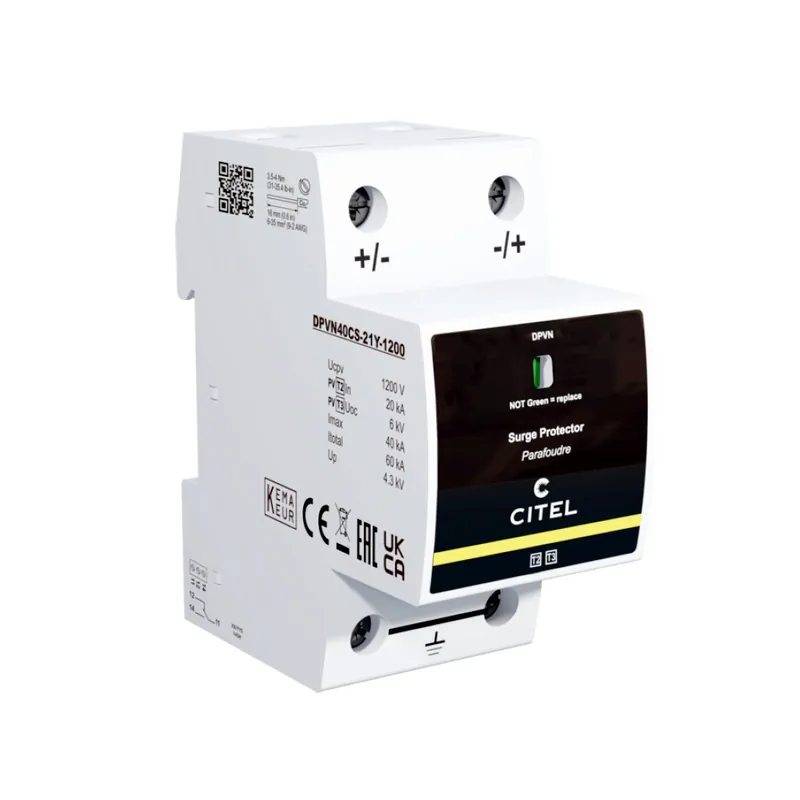 Citel DPVN40CS-21Y-1200 - Kombiableiter Typ 2+3 für DC-Anwendungen bis 1000V Jetzt Kaufen