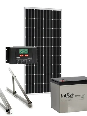 Solar Inselanlage 12V / 200Wp / 100Ah Kostenloser Versand