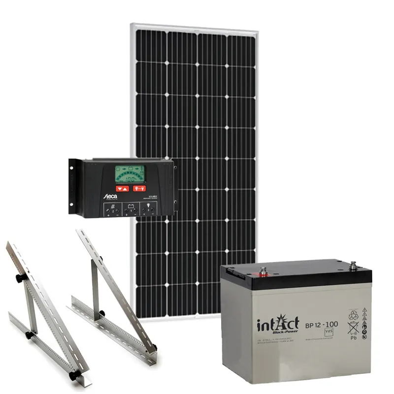Solar Inselanlage 12V / 200Wp / 100Ah Kostenloser Versand