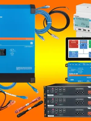 Versand Am Gleichen Tag 5KW Batterienachrüstsatz (0% MwSt.*) Victron MultiPlus-II LiFePo4 Speicher 7,2 kWh