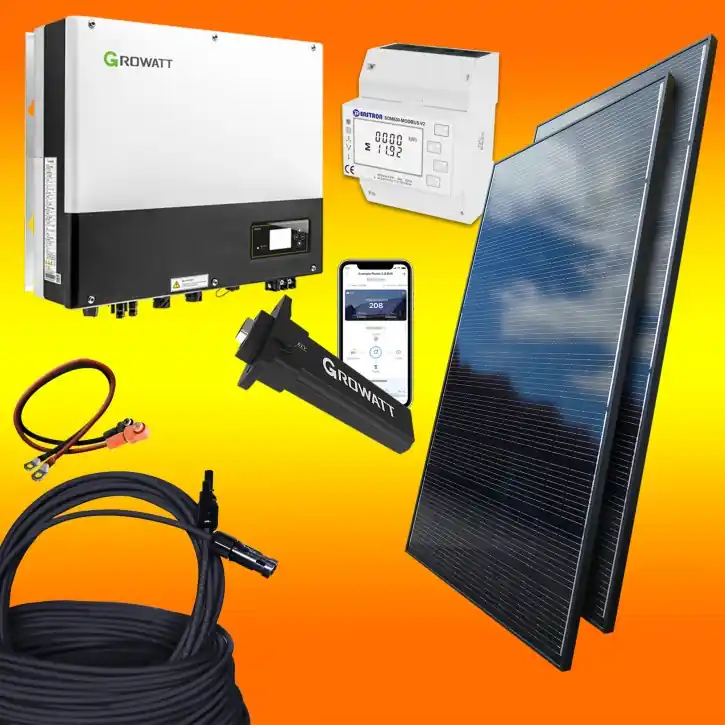 3600Watt Solaranlage (0% MwSt.*) / ohne Montagematerial / ohne Lithium Speicher Direkt Vom Hersteller