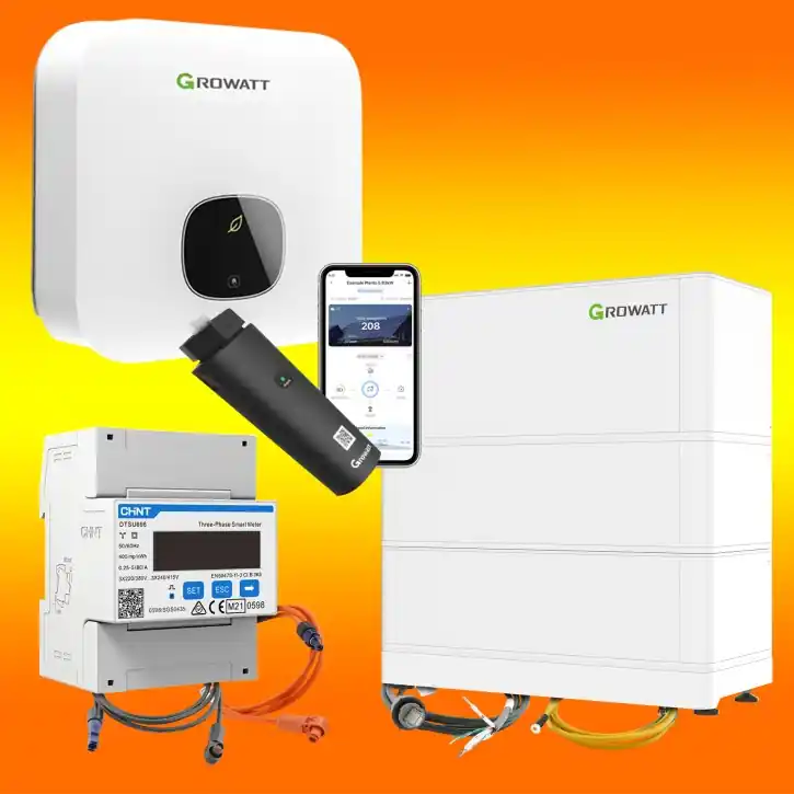 Expressversand Batterie Nachrüst-Set MIN 4600TL-XH Wechselrichter mit 5,12 kWh ARK Lithium Speicher (0% MwSt.*)