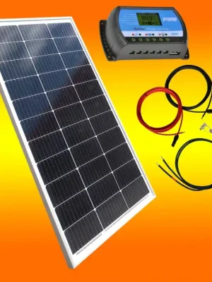 Geprüft 150W Solar Inselanlage 12V Set (0% MwSt.*)