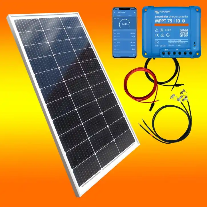 Echt 100 Watt Smart Inselanlage (0% MwSt.*) 12 Volt ohne Montagematerial