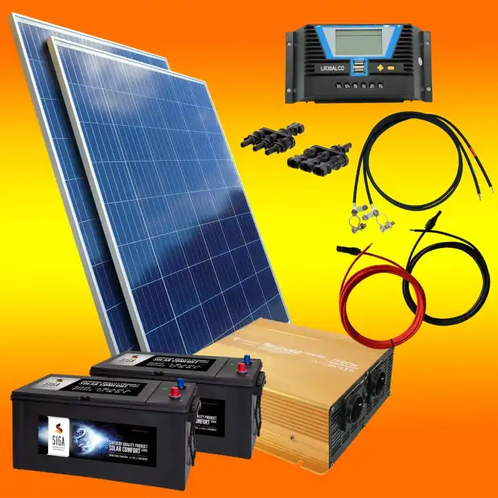 750 Watt Inselanlage 24V Set 0% Günstig