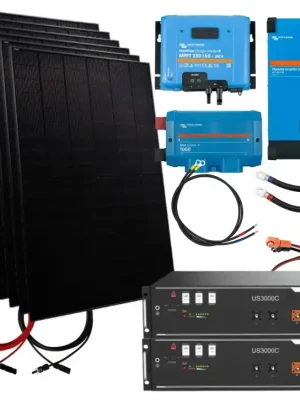 Garantierte Lieferung 2700W Solar Inselanlage 48V Smart mit 7 kWh Batterie 3000W Inverter (0% MwSt.*)