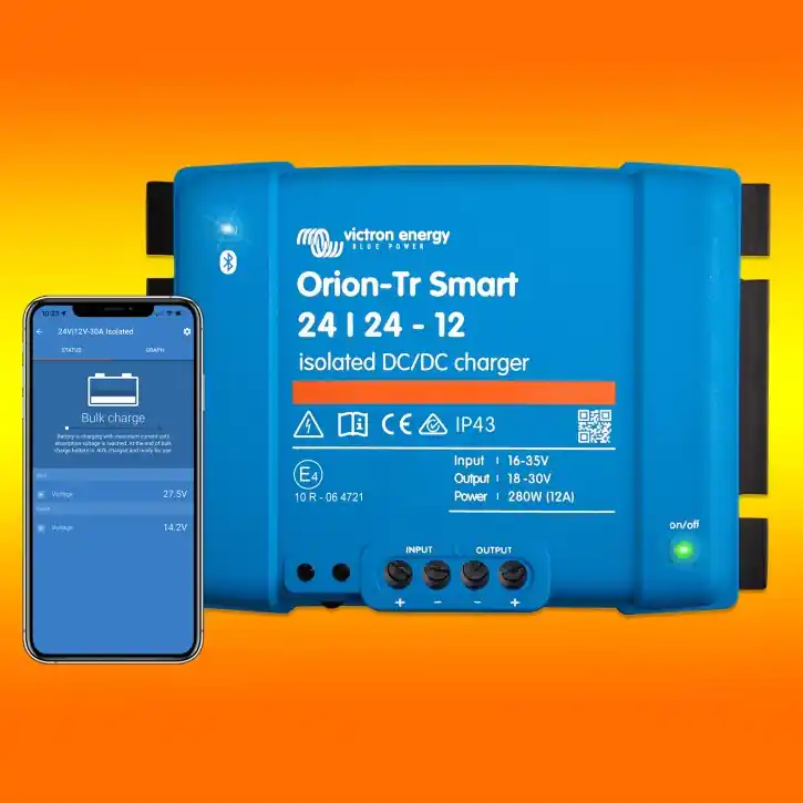 Neue Kollektion Smart DC-DC Ladewandler Victron Orion-Tr 24V/24V-12A Isoliert (0% MwSt.*)