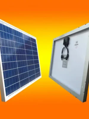 1 x Solarmodul 50Watt (0% MwSt.*) 12V Polikristallin Solarpanel Kostenloser Rückversand