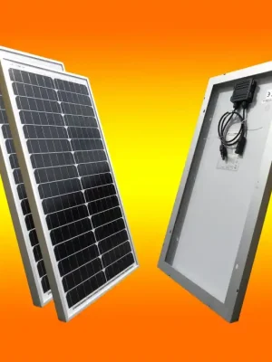 Solange Der Vorrat Reicht 2 Stück Solarmodule 50Watt 12V Monokristallin Solarpanel