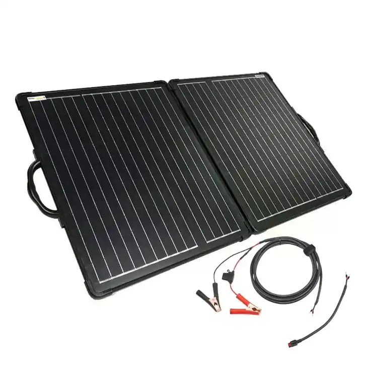 Neue Ware Solarkoffer 120Watt Faltbares Premium-Solarmodul für mobile Stromversorgung