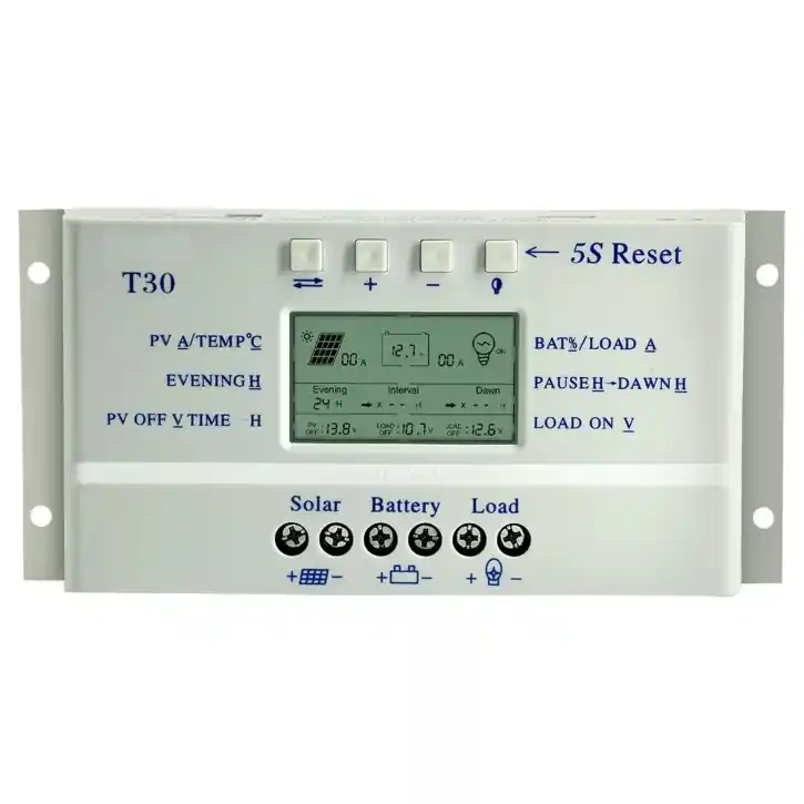 Sale 30A LCD Solar Laderegler (0% MwSt.*) Photovoltaik 12V / 24V