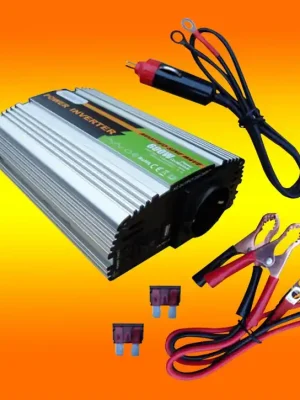 Spannungswandler 12V auf 230V Solartronics 600Watt Inverter modifizierte Sinus (0% MwSt.*) Sonderaktion