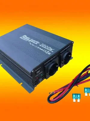 Direkt Vom Hersteller Spannungswandler 12V auf 230V Solartronics 1000Watt Inverter modifizierte Sinus (0% MwSt.*)