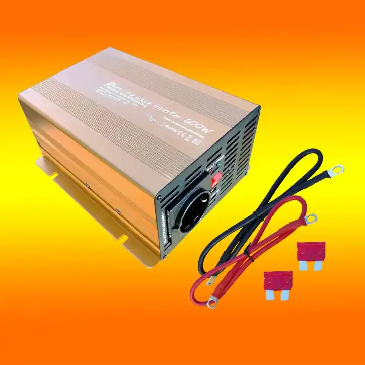 Spannungswandler 12V auf 230V Solartronics 600Watt Inverter reiner Sinus (0% MwSt.*) Preiswert