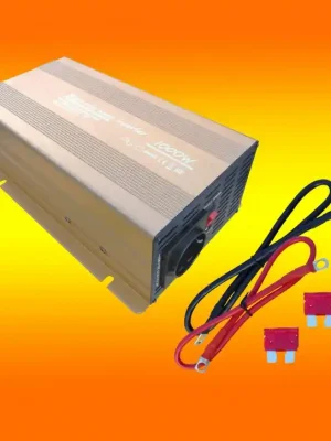 Mega-Angebot Spannungswandler 12V auf 230V Solartronics 1000Watt Inverter reiner Sinus (0% MwSt.*)