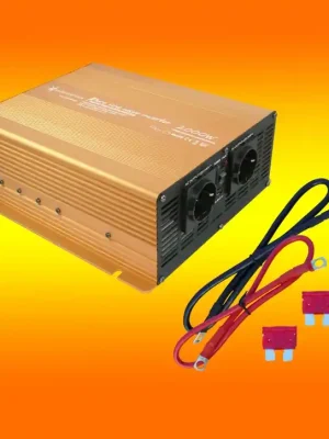 Spannungswandler 24V auf 230V Solartronics 2000Watt Inverter reiner Sinus (0% MwSt.*) Solange Der Vorrat Reicht