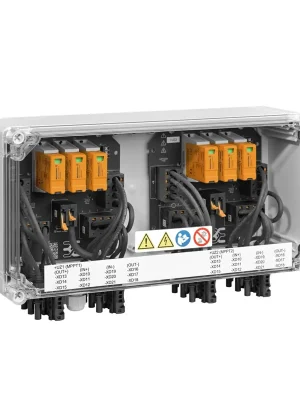 Schnäppchen Weidmüller 2890330000 Generatoranschlusskasten, PV Next, 1100 V, 2 MPP, 3 Eingänge/3 Ausgänge pro MPP, Überspannungsschutz I / II, MC4-Evo 2