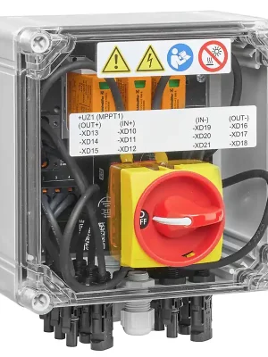 Weidmüller 2890470000 Generatoranschlusskasten, PV Next, 1100 V, 1 MPP, 3 Eingänge/3 Ausgänge pro MPP, Überspannungsschutz I / II, Lasttrennschalter, WM4C Neue Ware