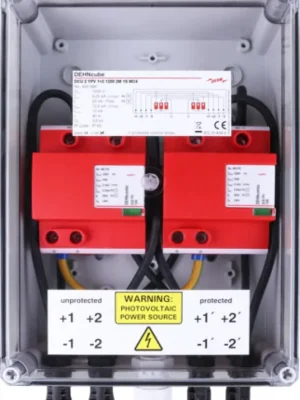Angebot Dehn 900986 GAK Typ 1+2 im Gehaeuse IP65 fuer PV-Anl. 2MPPT mit je 1 String bis 1200V DC