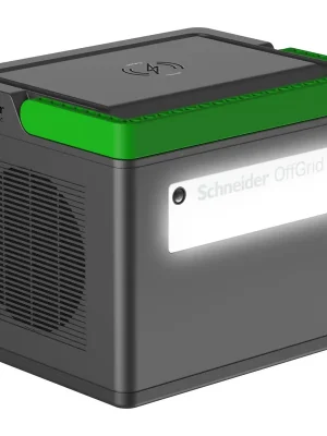 APC PPS500-GR Schneider tragbare OffGrid Powerstation 500, 230V, 517Wh Lithium-Ionen, LCD, 2 Schuko Ausgänge, Sinuswelle, 3 USB-A, 2 USB-C, kabelloses Ladegerät Sonderangebot