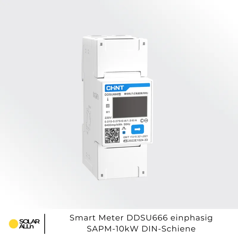 Smart Meter DDSU666 einphasig SAPM-10kW DIN-Schiene Direktkauf
