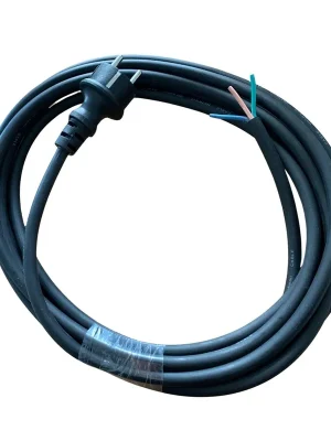 Anschlussleitung/Zuleitung-Gummi H07RN-F 3G1,5 Verbindungskabel mit Schutzkontaktstecker (230V/16A) Schwarz Schnäppchen