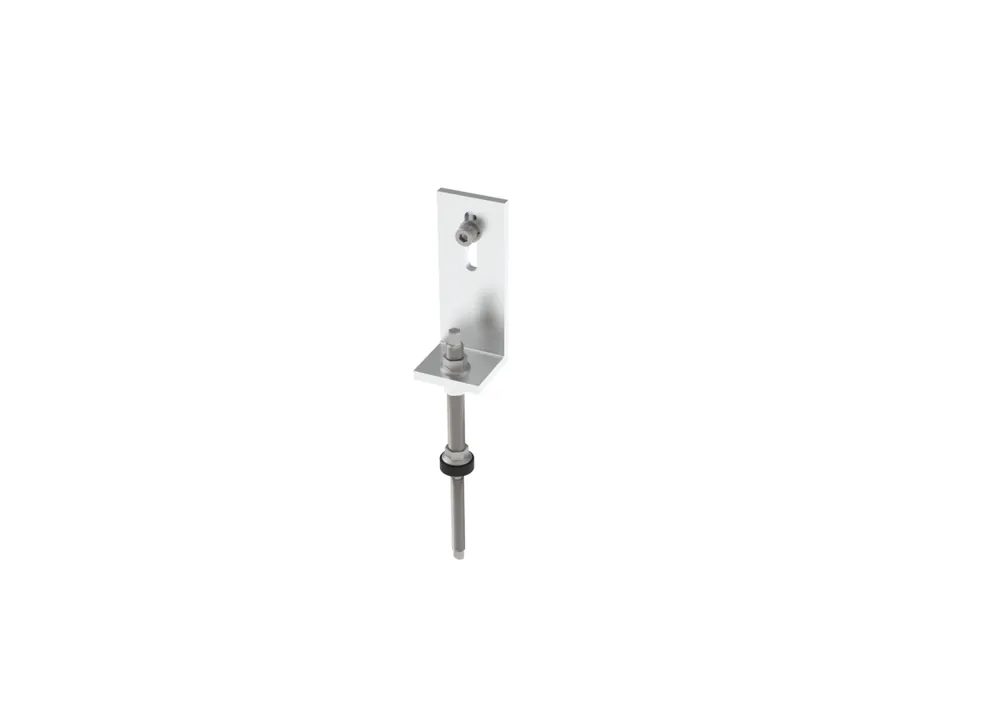 Stockschrauben M10x250 mit Gummi-Dichtring und Alu-L-Fuß (MON001060) Knallerangebot