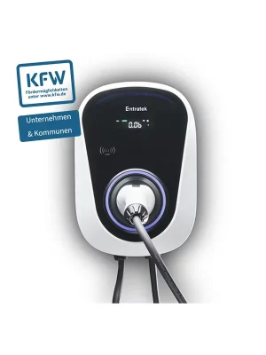 Must-Have B-Ware Entratek Wallbox Power Dot Pro 2 (KfW 440 & 441) 22 kW 7,5 m & App