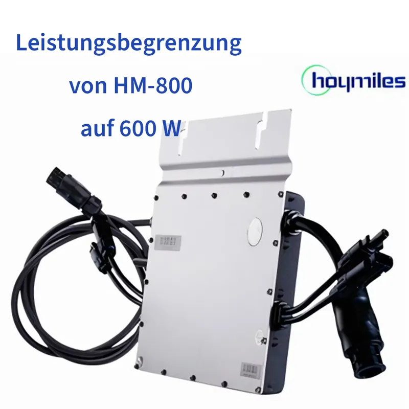 Hoymiles Wechselrichter drosseln / Leistung begrenzen Must-Have