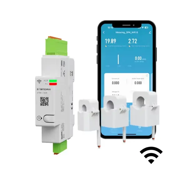 Mega-Angebot SDM01/TWM Energy Meter / Energiemessgerät (3P+N, 120 A, Tuya Wi-Fi & Modbus)