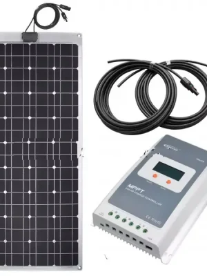 100-W-Solarset für Wohnwagen Neu