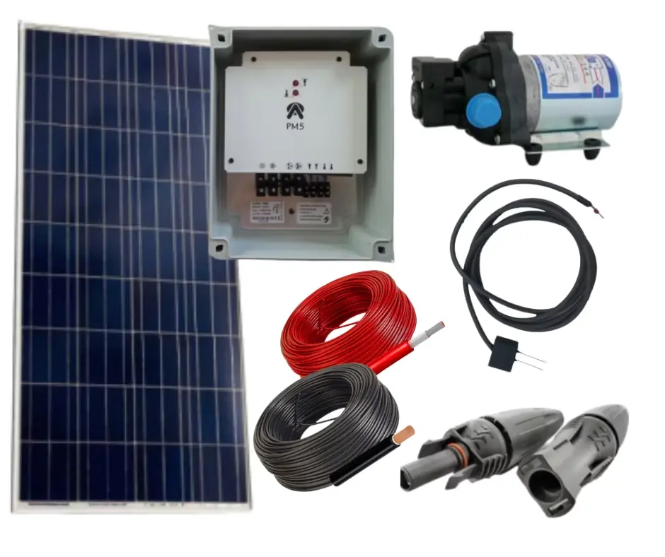 Highlight 12-V-Solarpumpensatz für gelegentliche Verwendung
