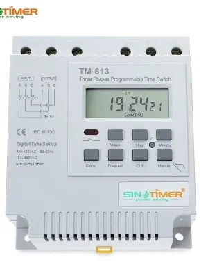 Rabatt 2 Einheiten dreiphasiger digitaler Programmierer 380V