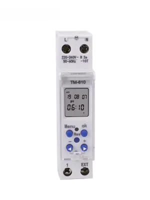 Finale Aktion 220V digitaler Programmierer, minutenweise programmierbar
