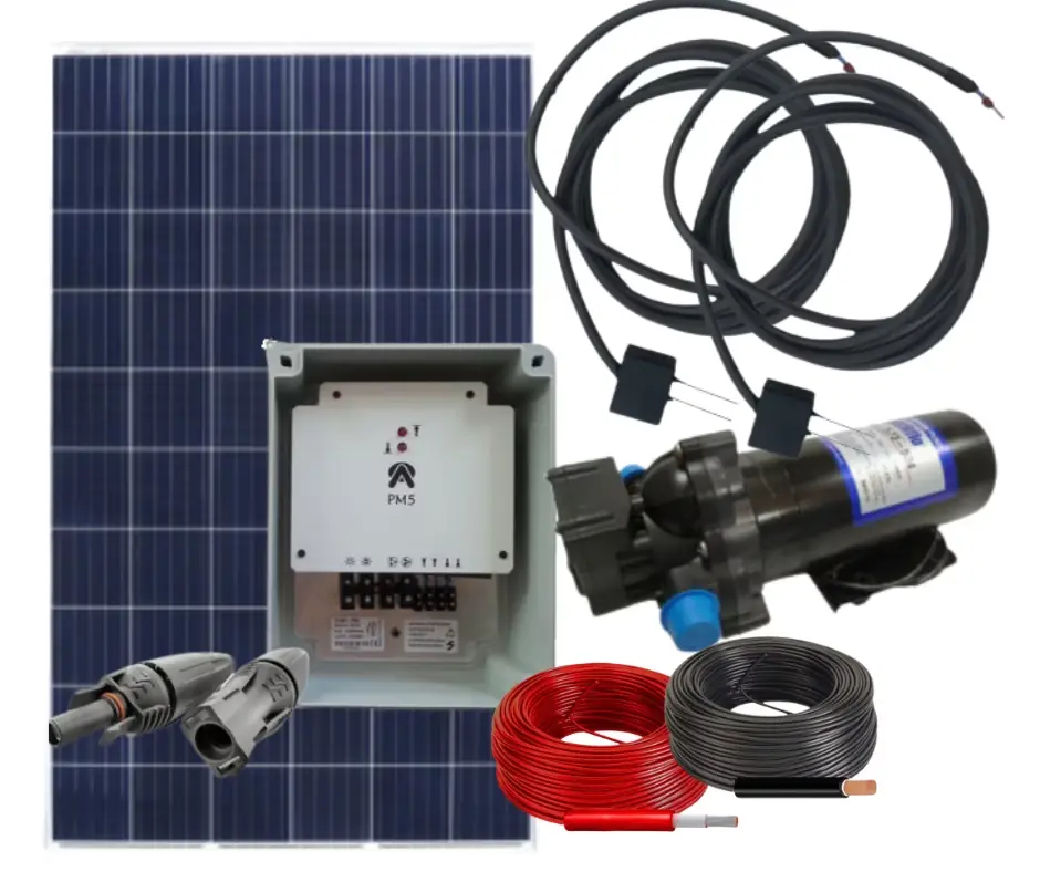 Sichere Zahlung 24-V-Solarpumpensatz für den Dauereinsatz