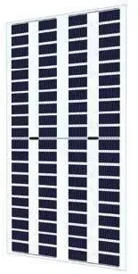 Jetzt Bestellen 250 W bifaziales halbtransparentes Solarpanel
