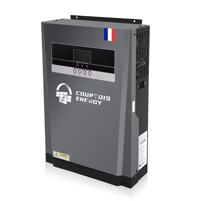 3.000 W 24 V Hybrid-Lade-Wechselrichter mit MPPT-Regler Kostenloser Rückversand