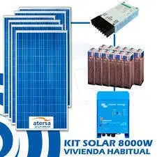 8.000 W Photovoltaik-Solaranlage Markenprodukt