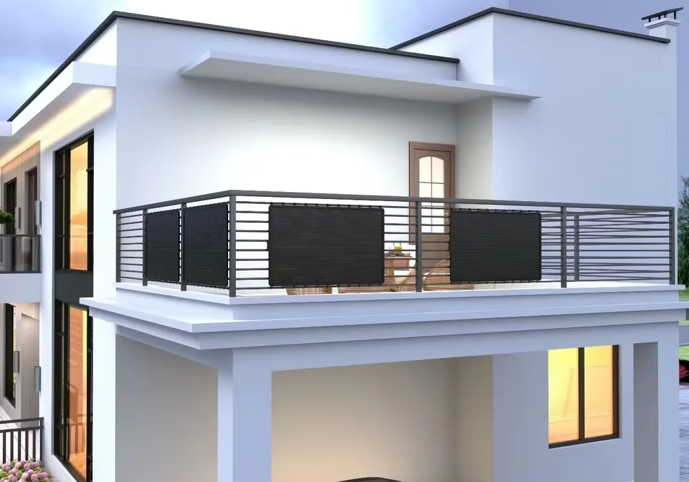800-W-Balkon-Solarset mit flexiblen Paneelen Preisreduziert