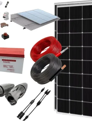 Must-Have AGM Solar-Kit 1000 W 12 V 2000 Whdia