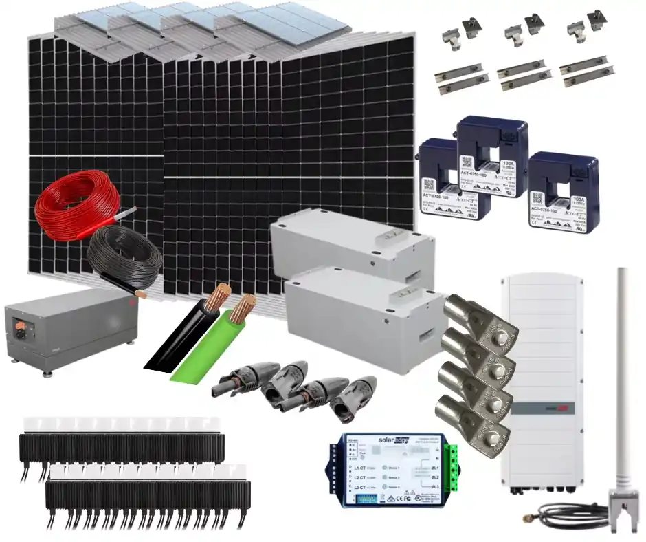 Dreiphasiges Eigenverbrauchsset 8000 W SolarEdge 40000 Whdia Neu Im Sortiment