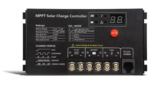 Eastech 10A MPPT-Laderegler Gratis Versand